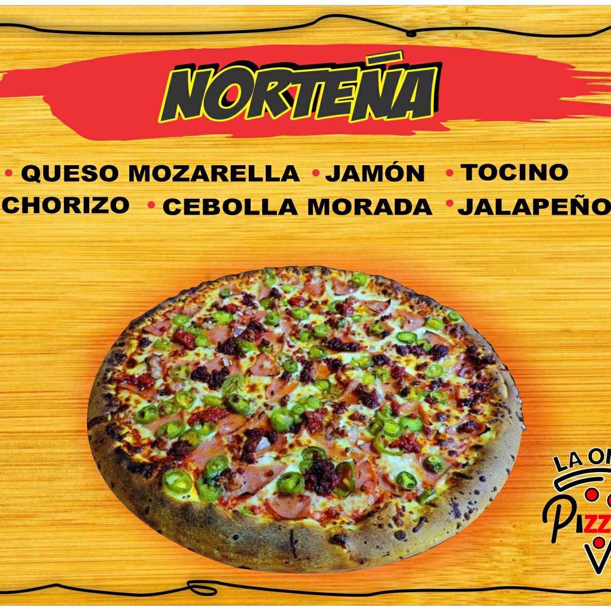 Pizza Personal Norteña