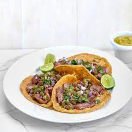 5 Tacos Grandes + Refresco
