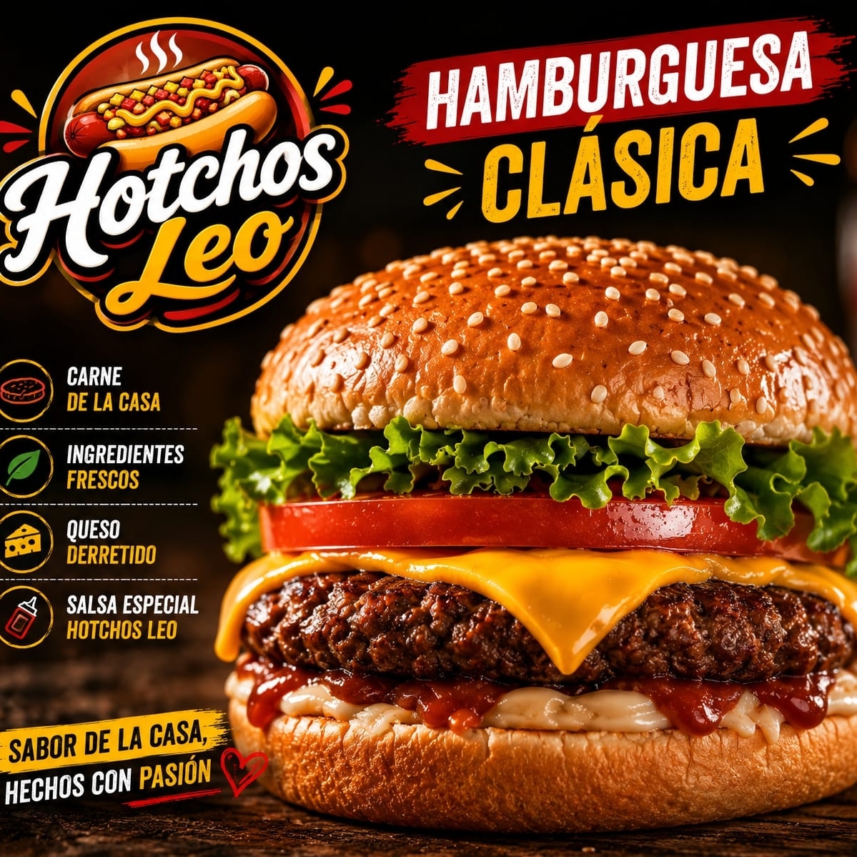 Clásica (con papas)