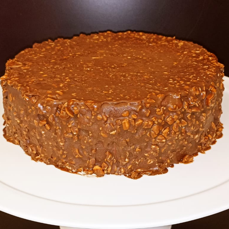 Snow Cake Grande Magno de Chocolate Crujiente