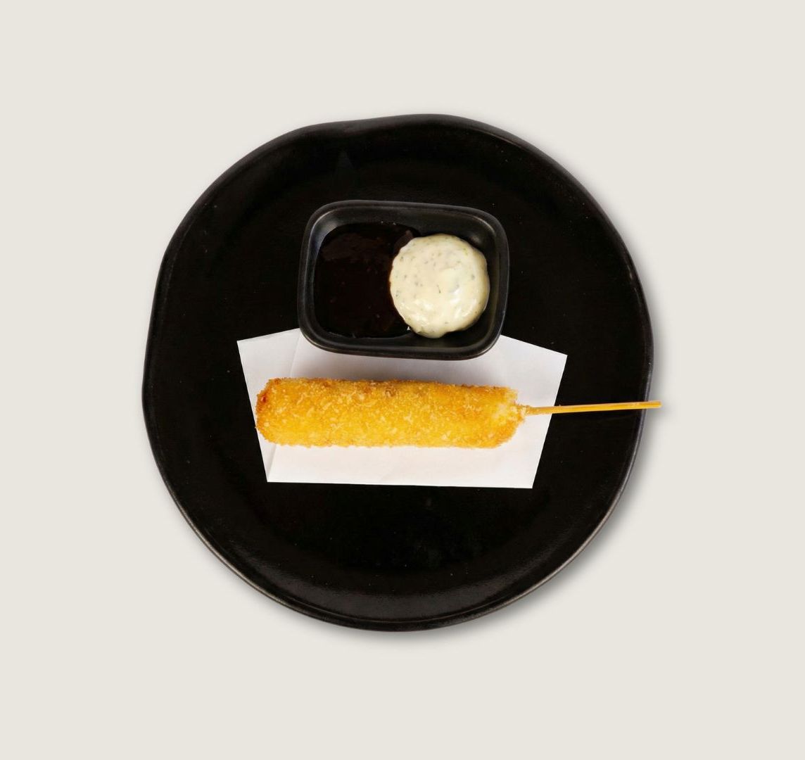 Kushiage de Queso