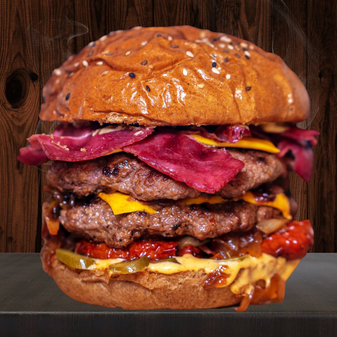 La Monster-Doble Extreme Burger