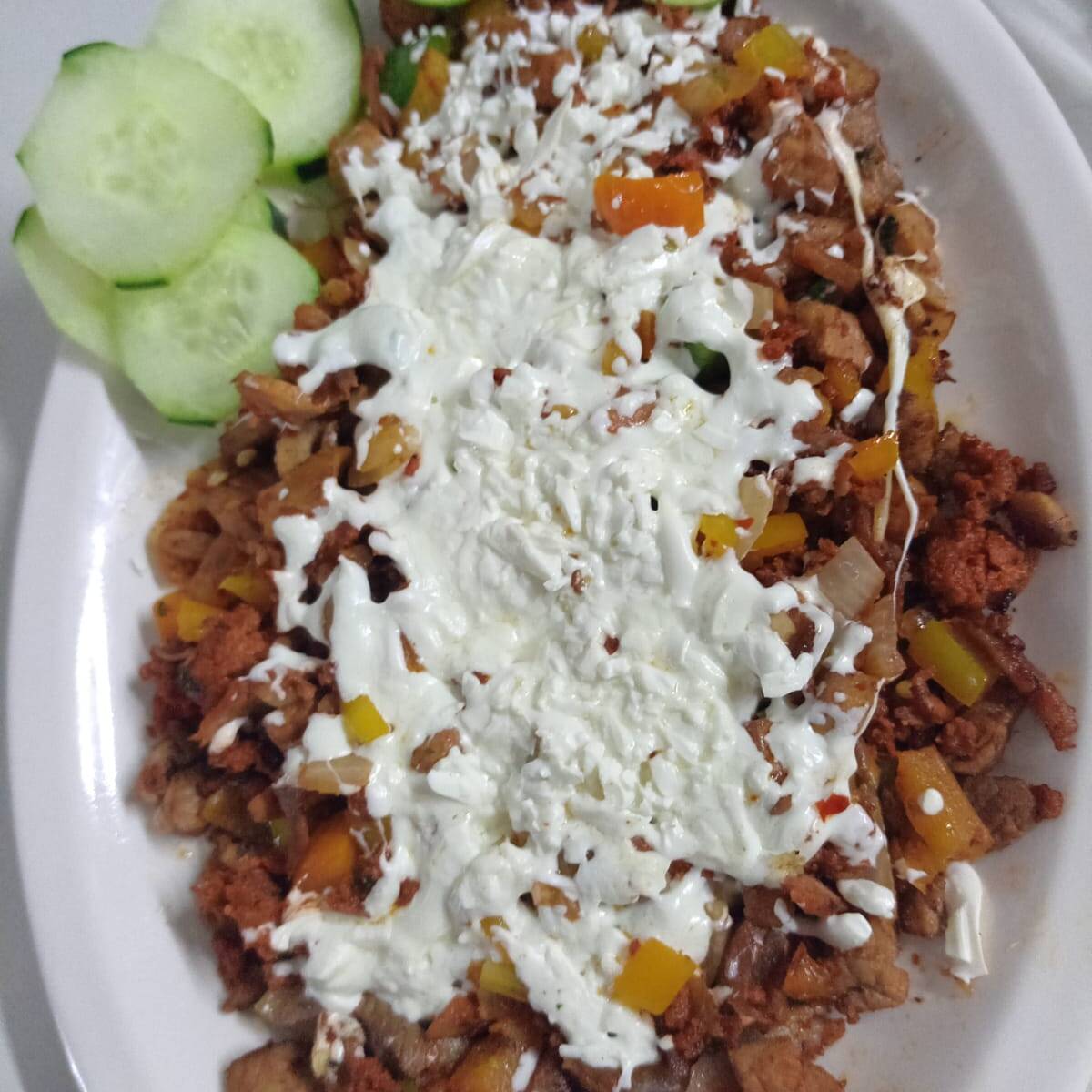 Alambre Bistec