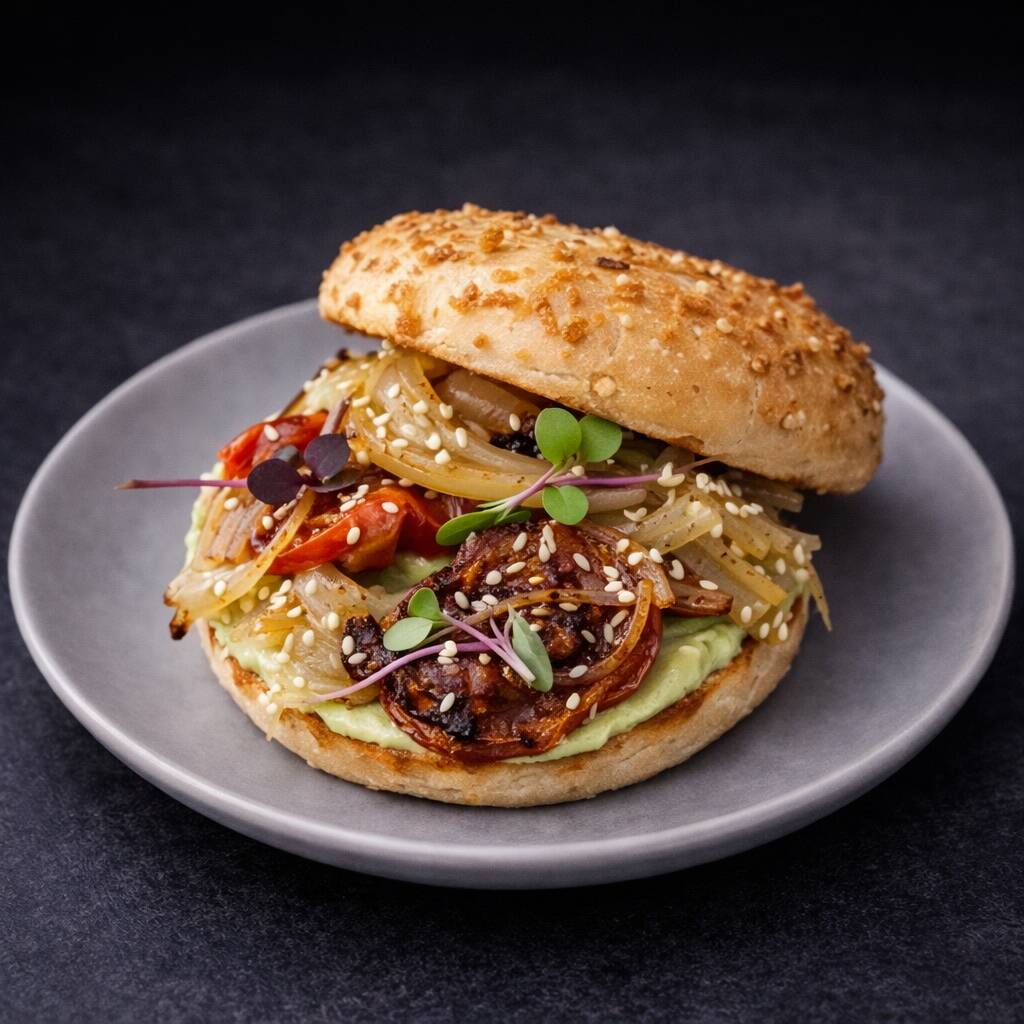 VEGETARIAN BAGEL