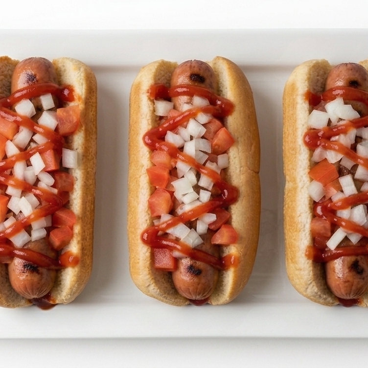 Trío de Hot Dog Clásico
