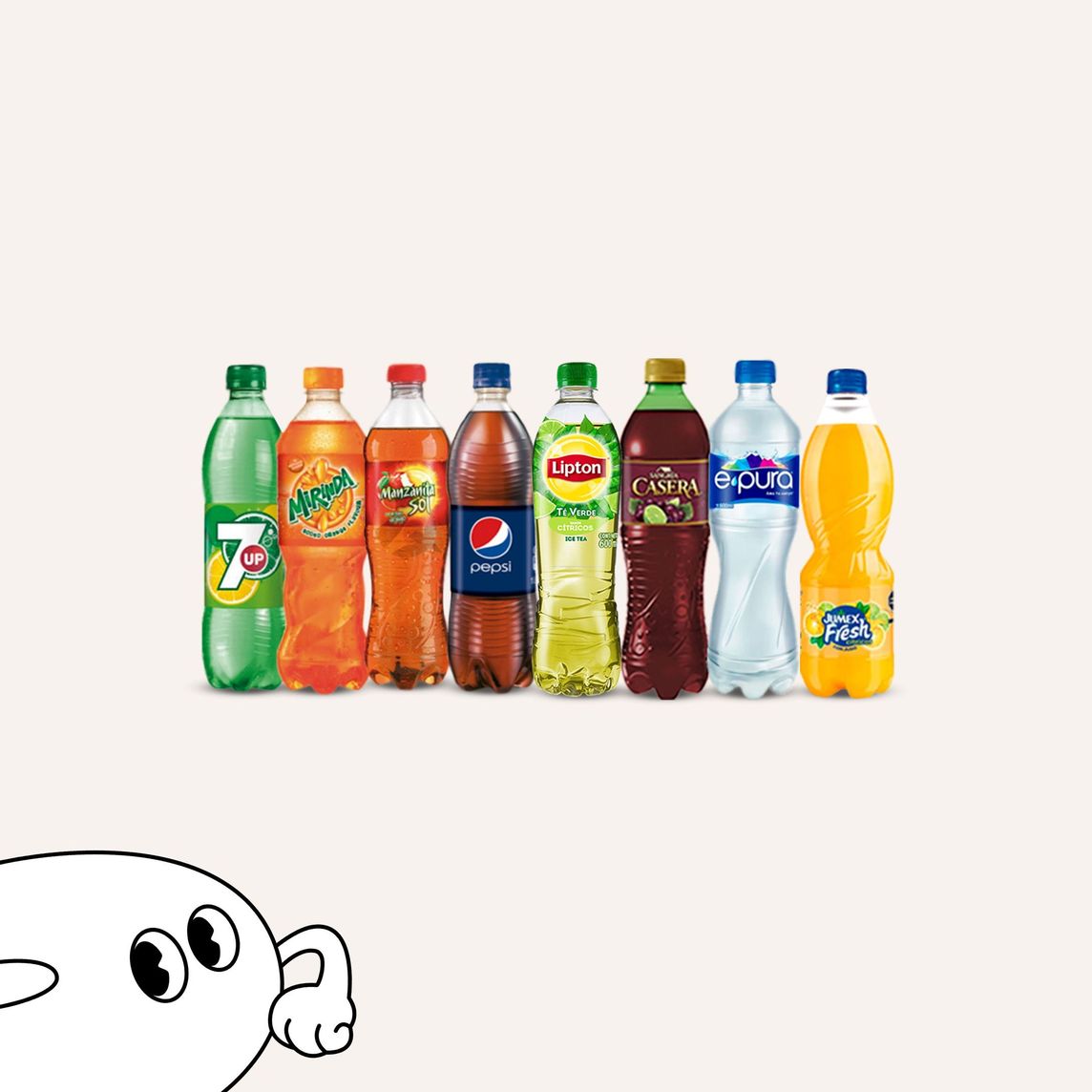 Escoge tu Bebida de 600 ml