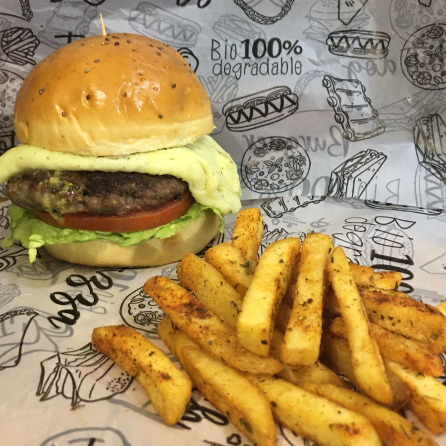 Hamburguesa Clásica