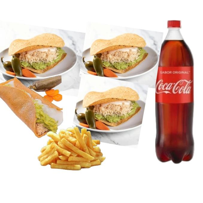 Paquete Familiar Con Papas