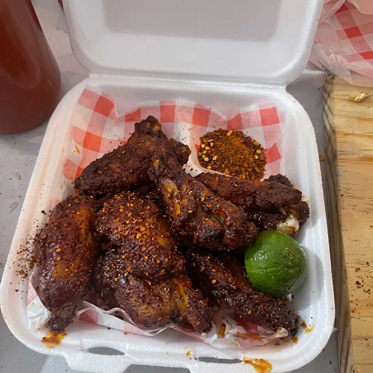 Alitas Fritas Solas