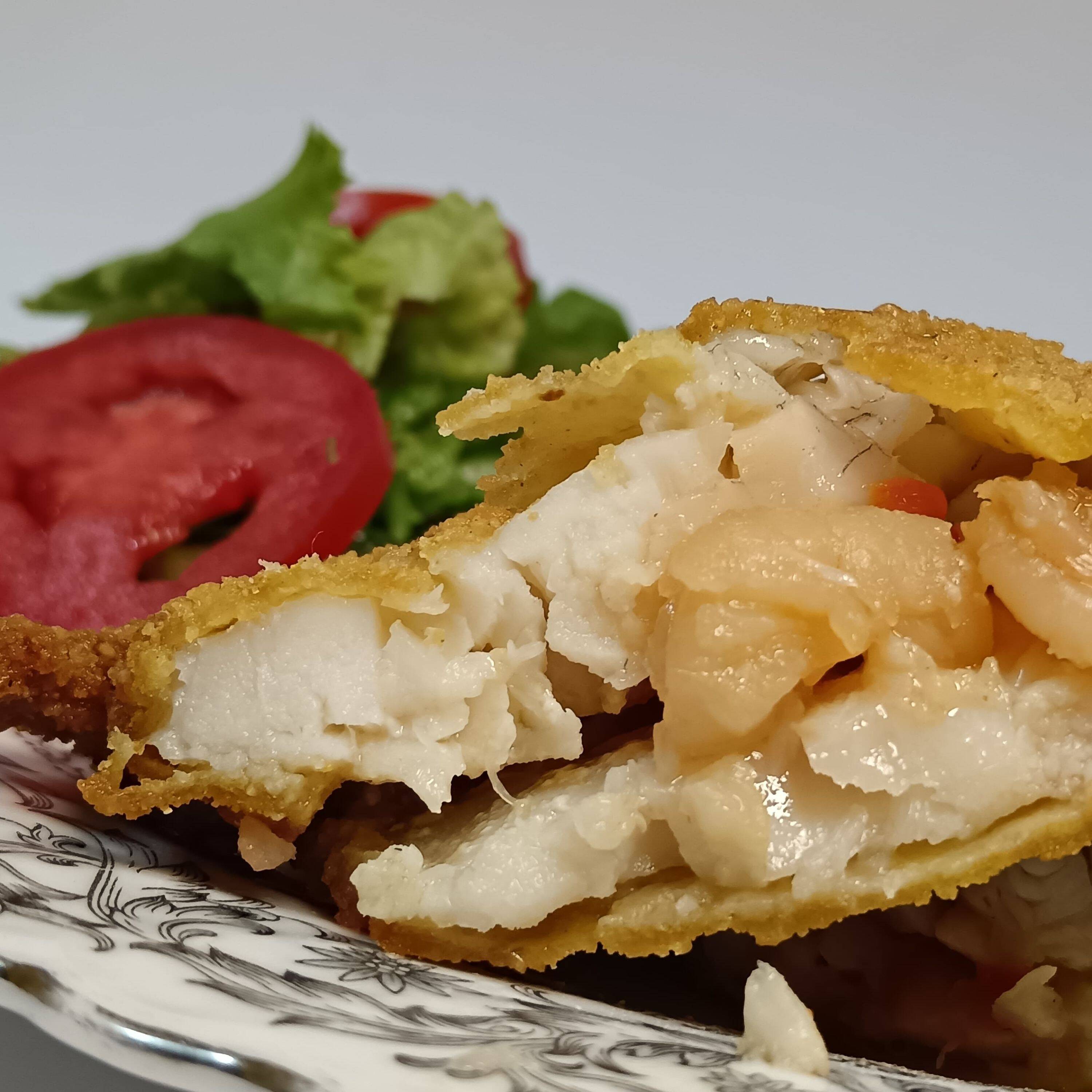 Pescado Relleno De Camarón