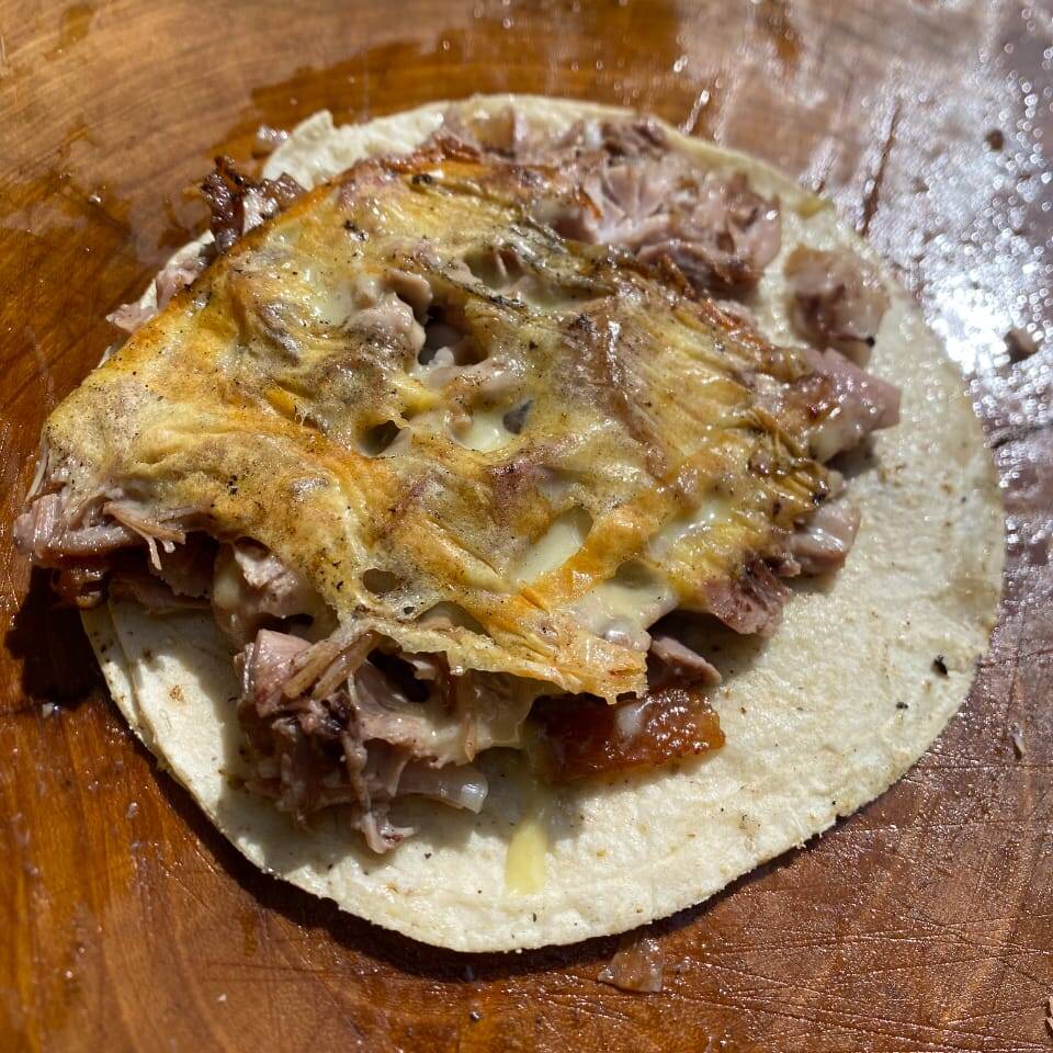 Taco con Queso