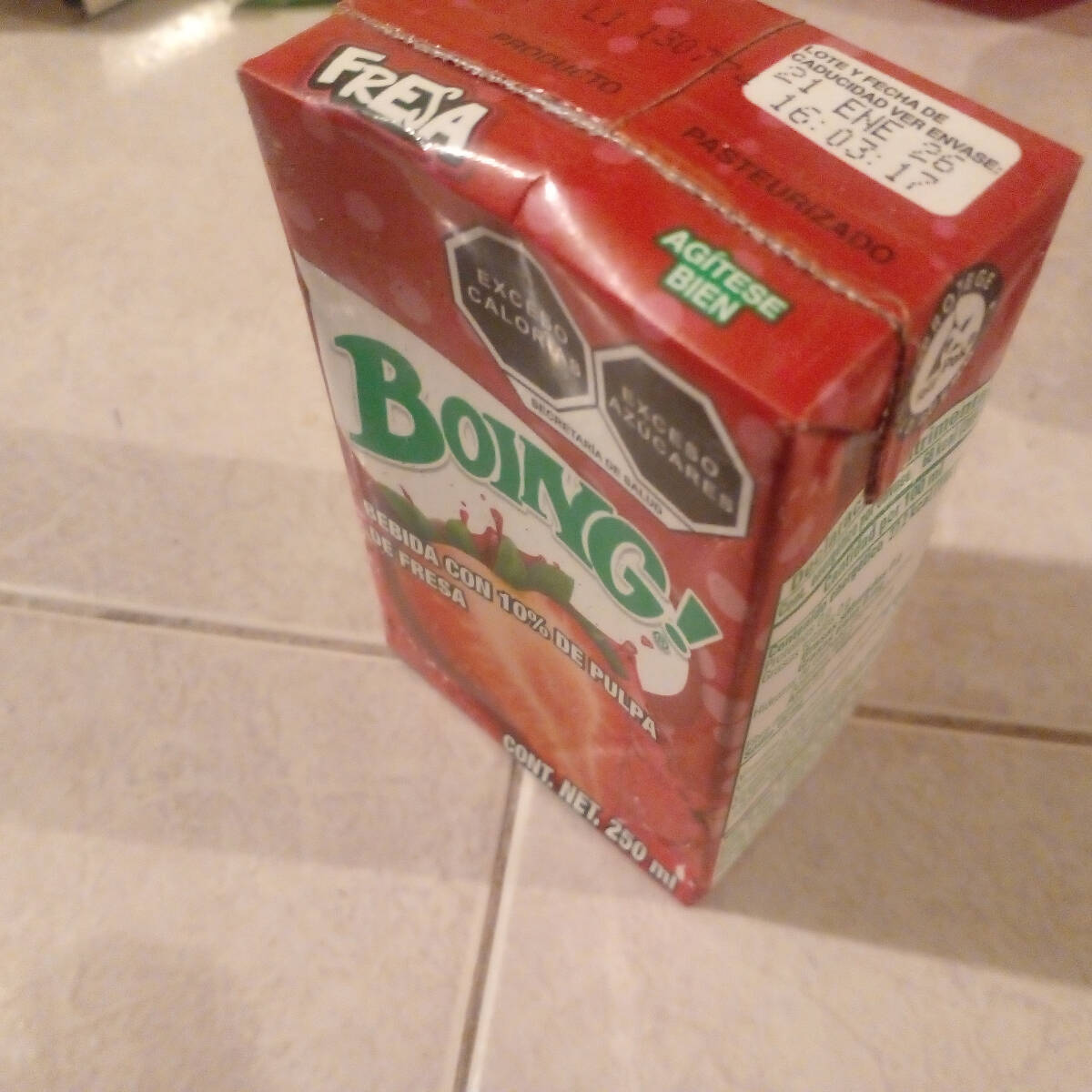 jugo bambin@s sabor fresa