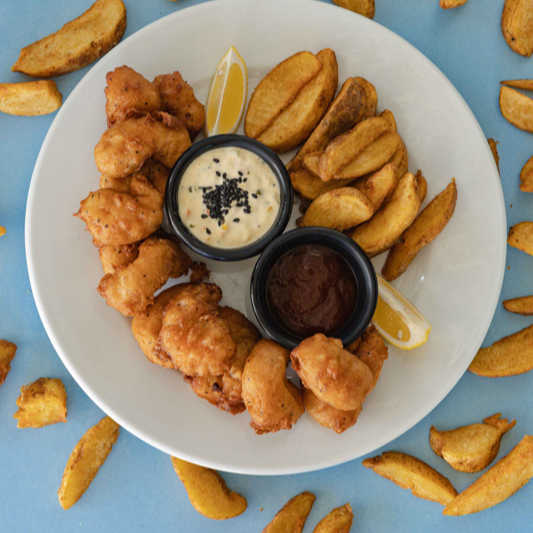 Orden Shrimp y Chips