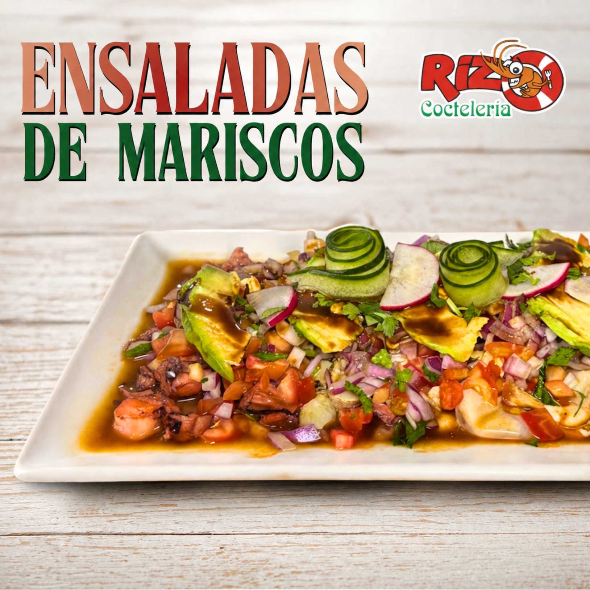 Ensalada Mediana de Mariscos