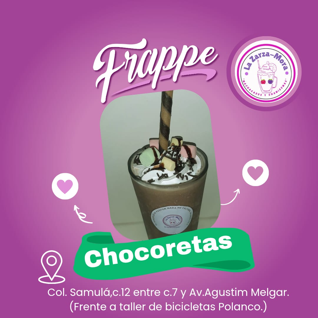 FRAPPE DE CHOCORETAS