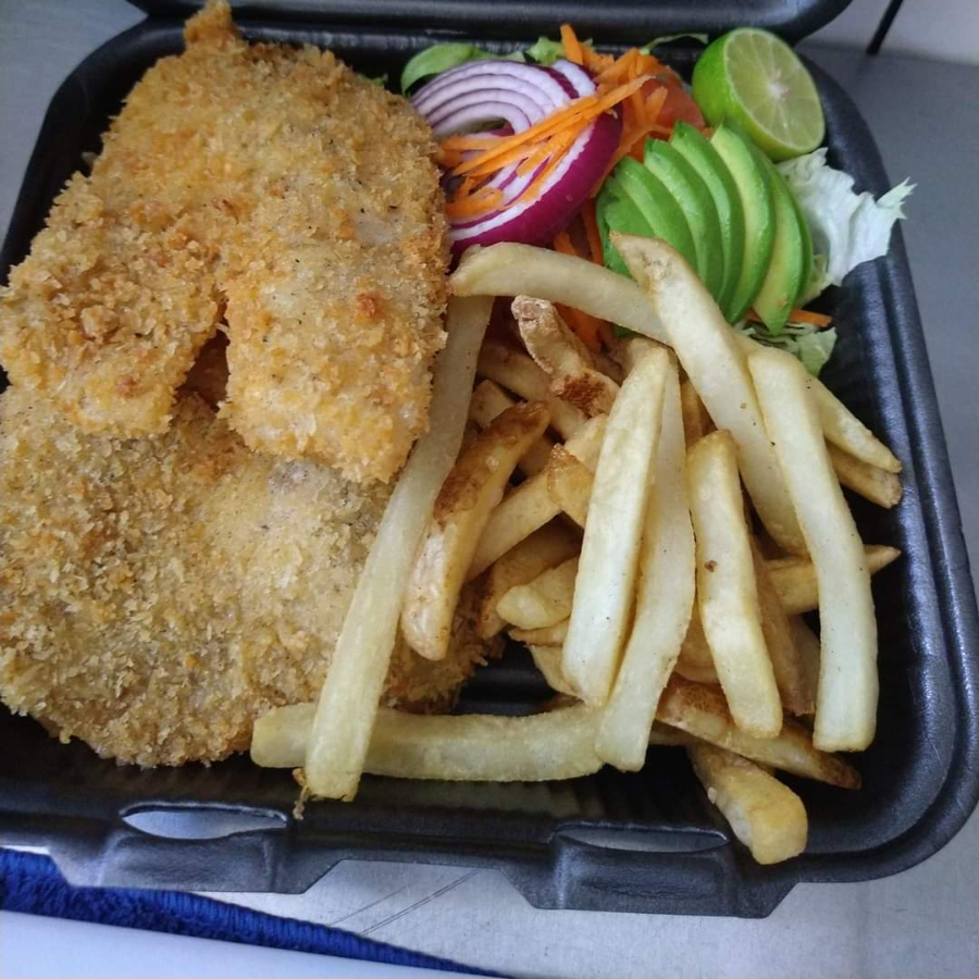 Milanesa de pollo
