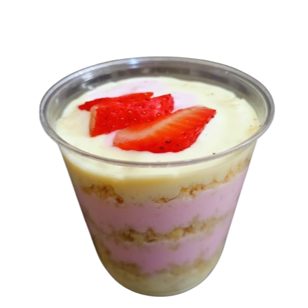 Postre Fresa y Vainilla