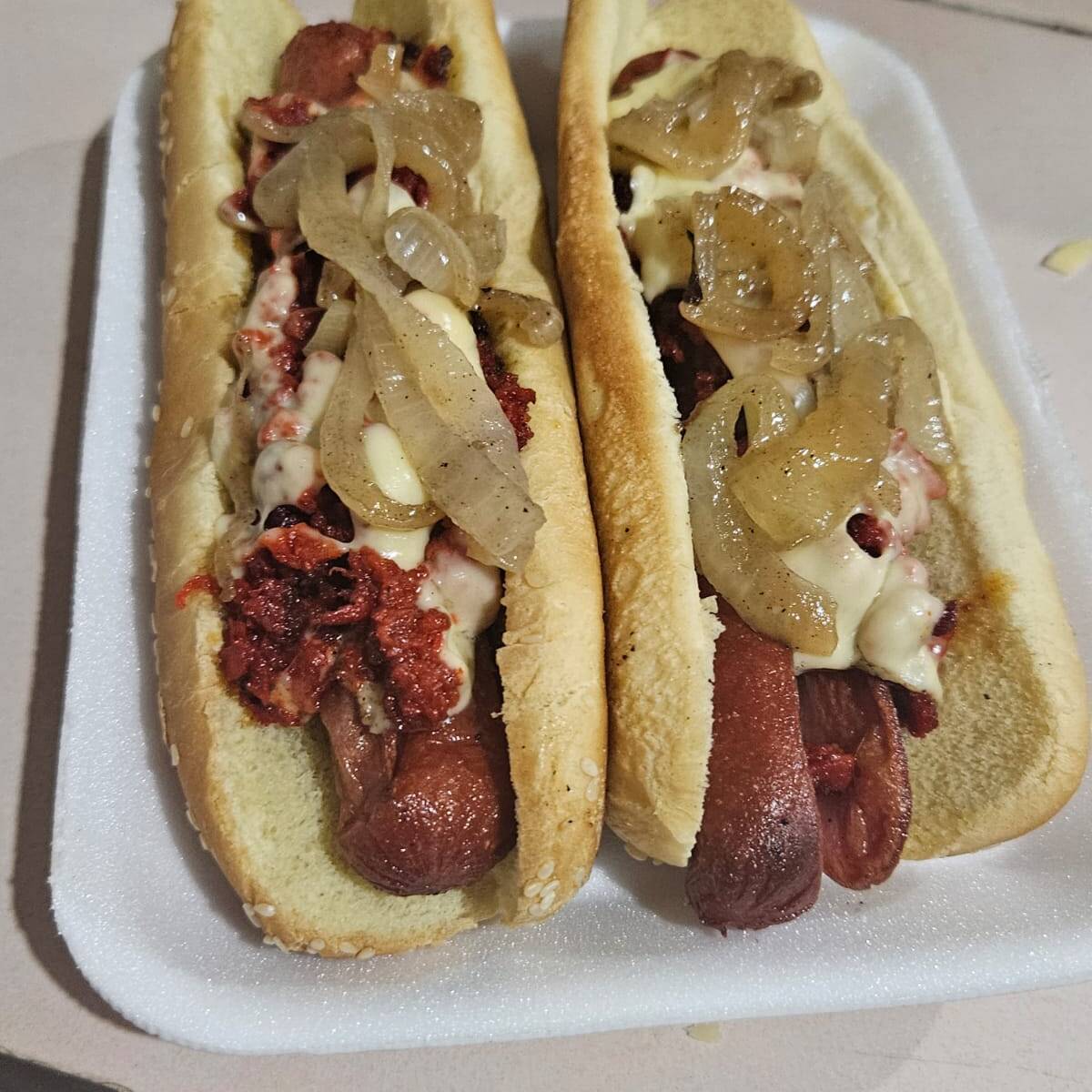 Dogo chorizo rojo