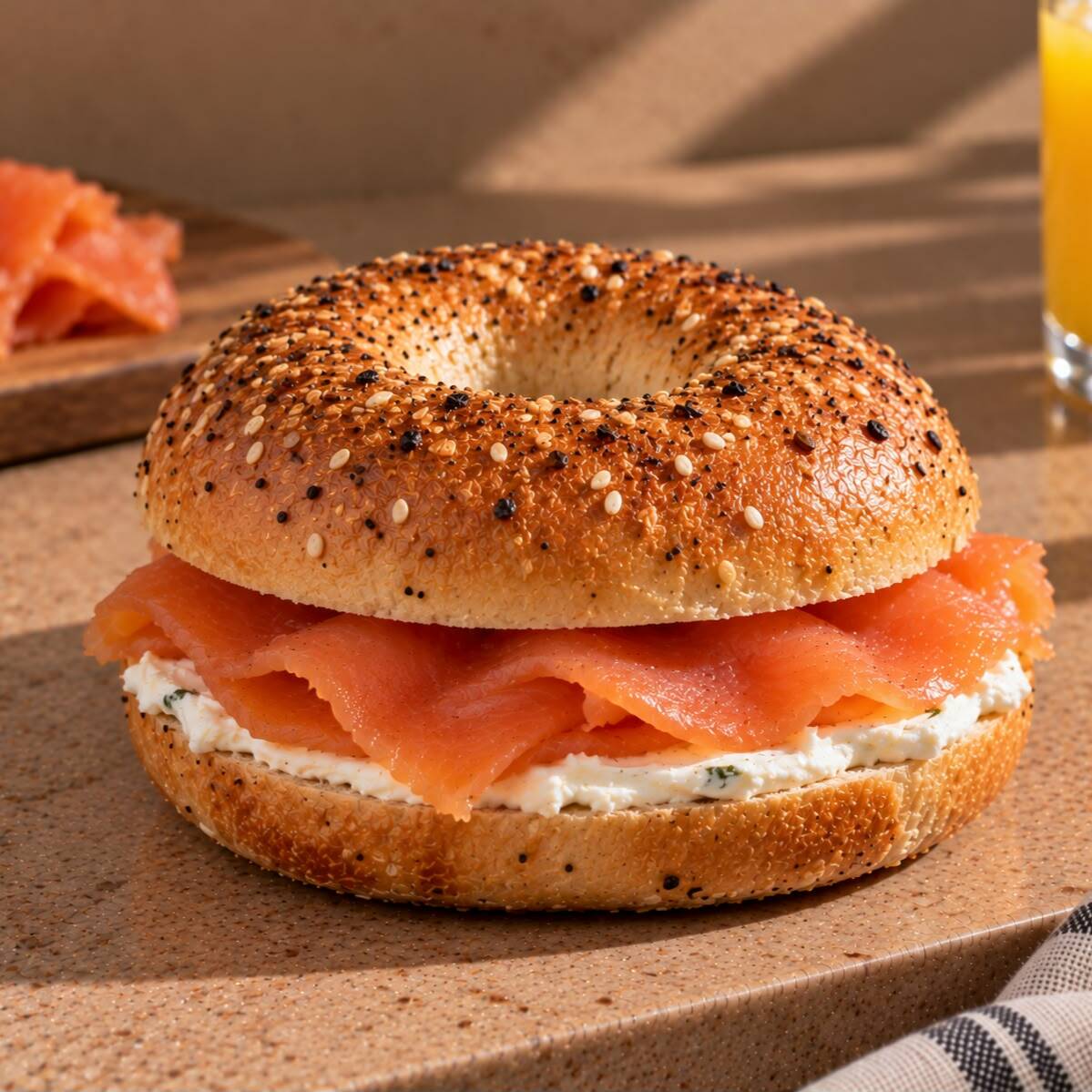Bagel Salmón