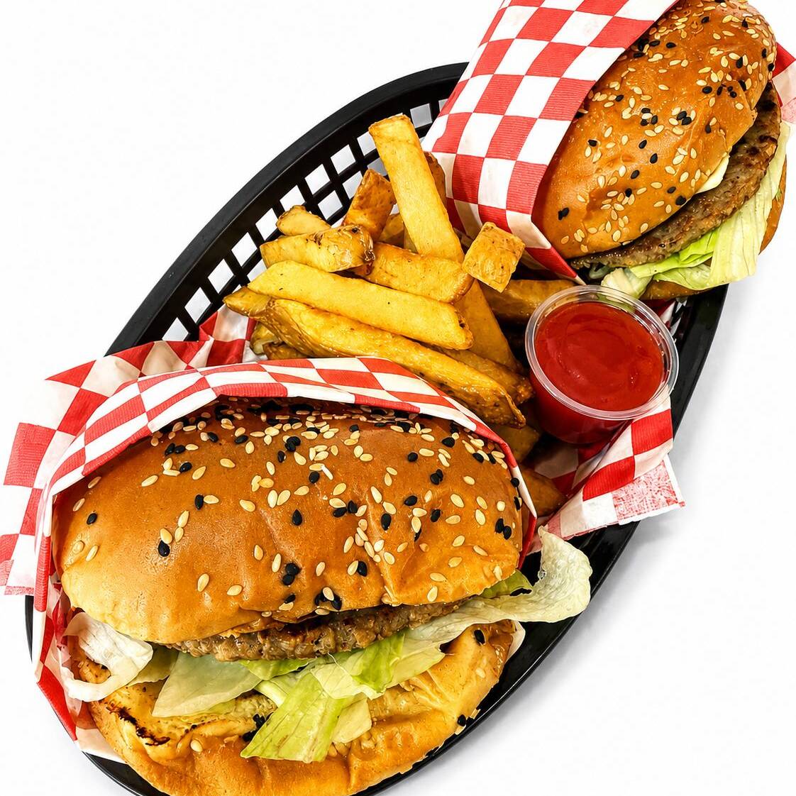 Combo Burger Twins