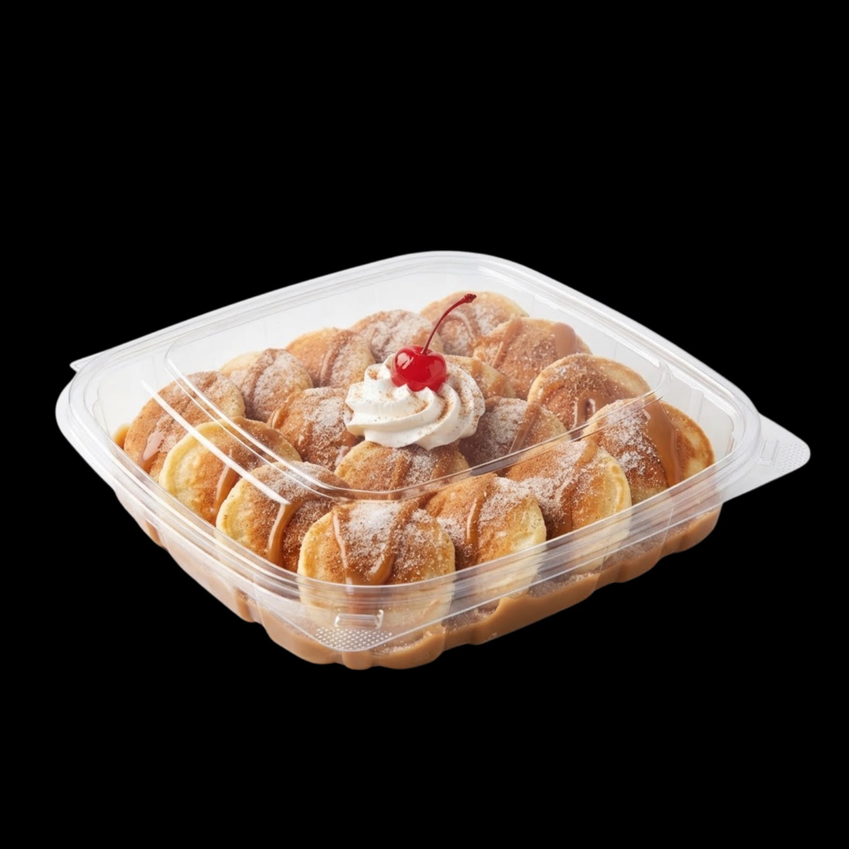 Mini Pancakes Churro Cajeta