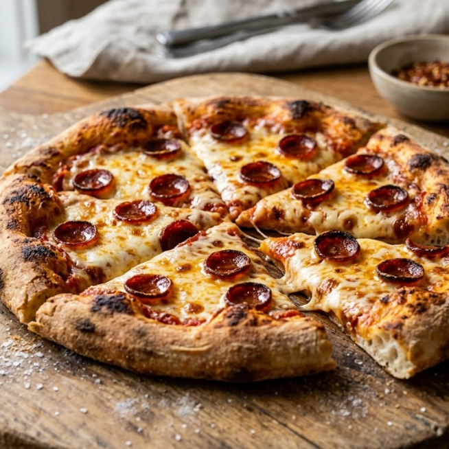 Pizza Pepperoni 6 Porciones