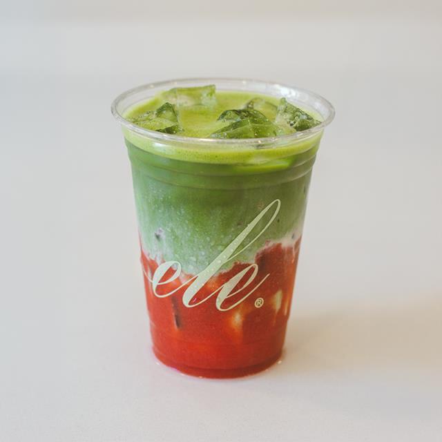 MATCHA ICHIGO LATTE