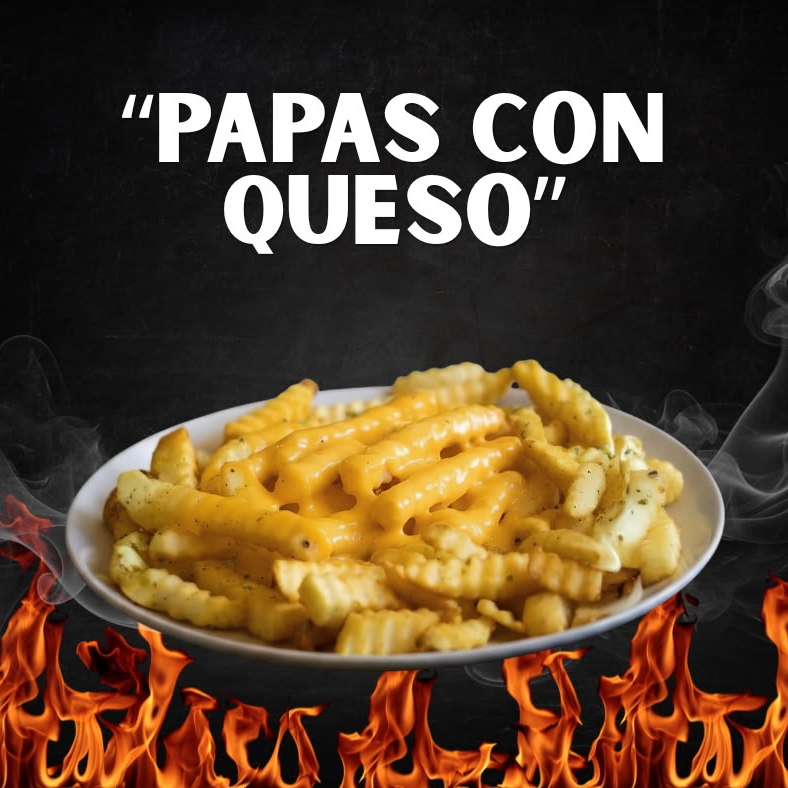 Papas Con Queso