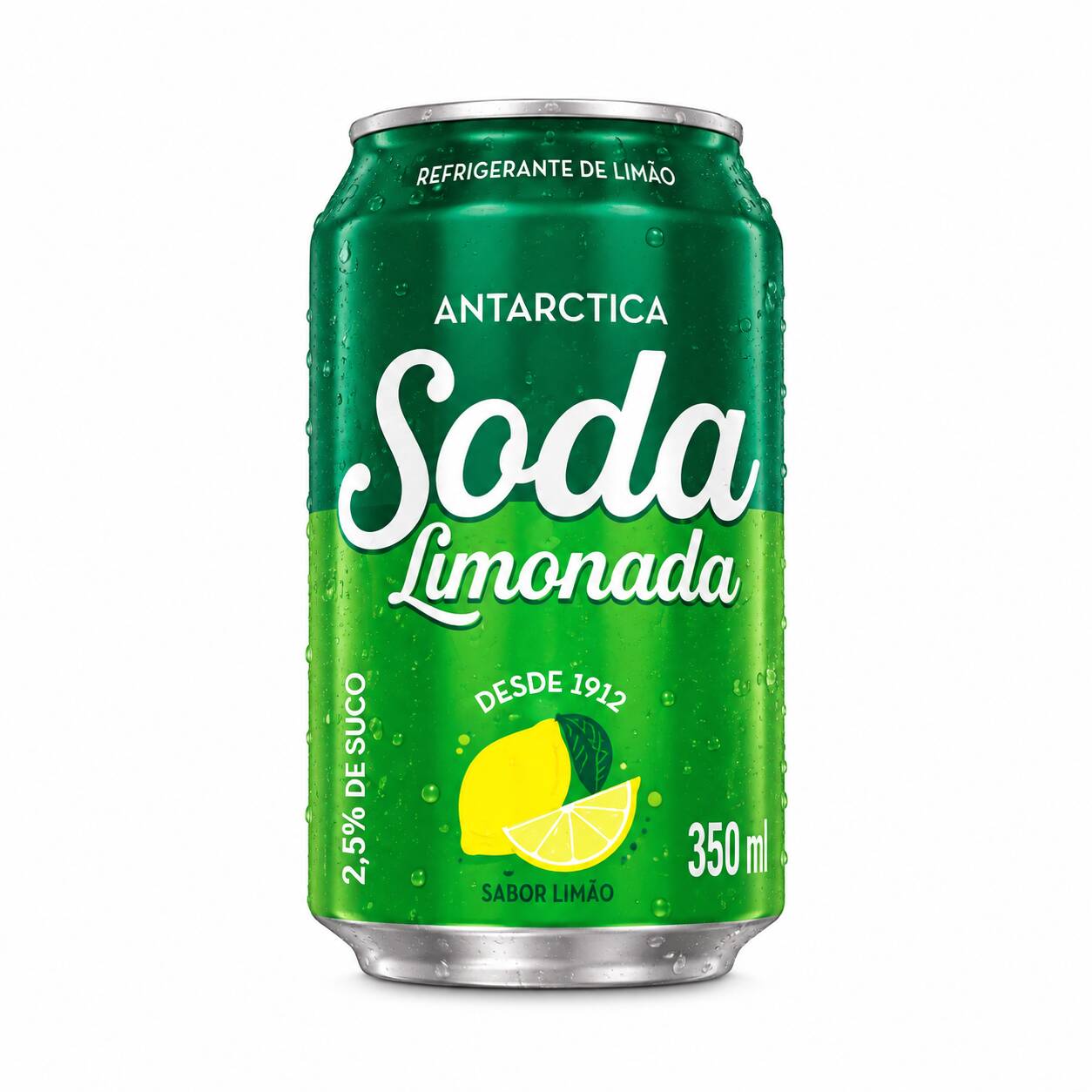 Soda Limonada Antarctica 350ml 🍋🥤
Refrigerante sabor limão, leve e refrescante. Lata de 350ml, perfeita para consumir bem gelada, acompanhar seu pedido ou combinar com seu drink favorito.