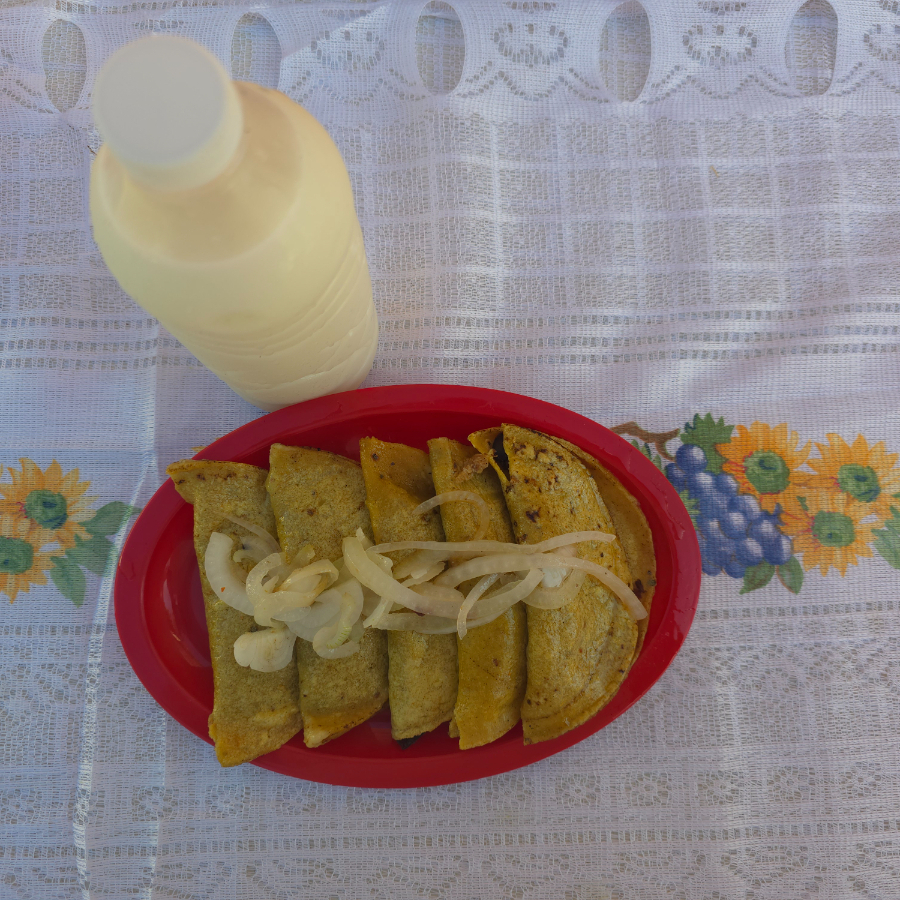 6 TACOS MIXTOS + HORCHATA DE 500ML