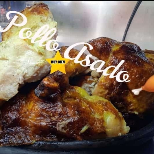 Almuerzo pollo asado