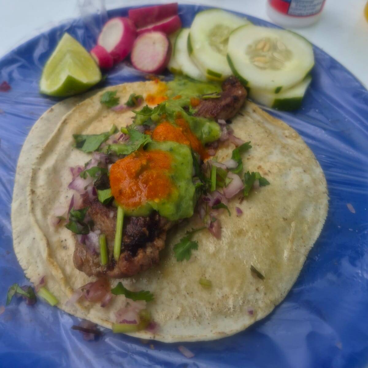 Taco de Tasajo de Adobada