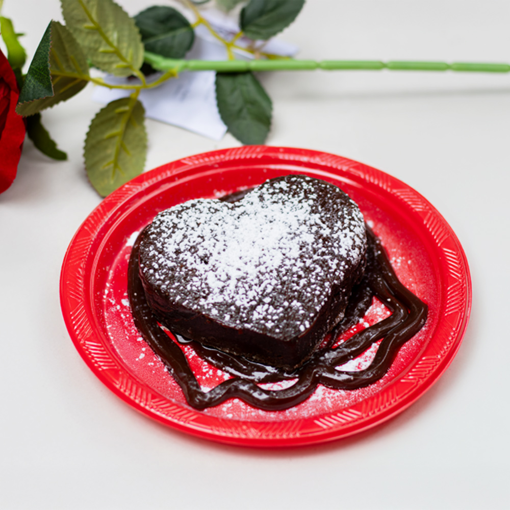Brownie Con Fudge Sin Toppings