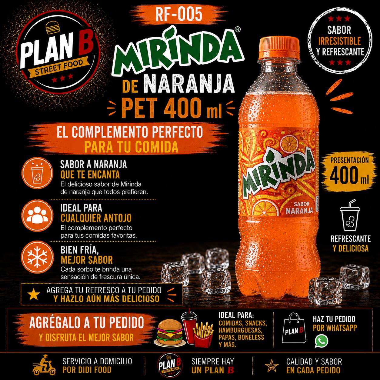 Mirinda 400 ml