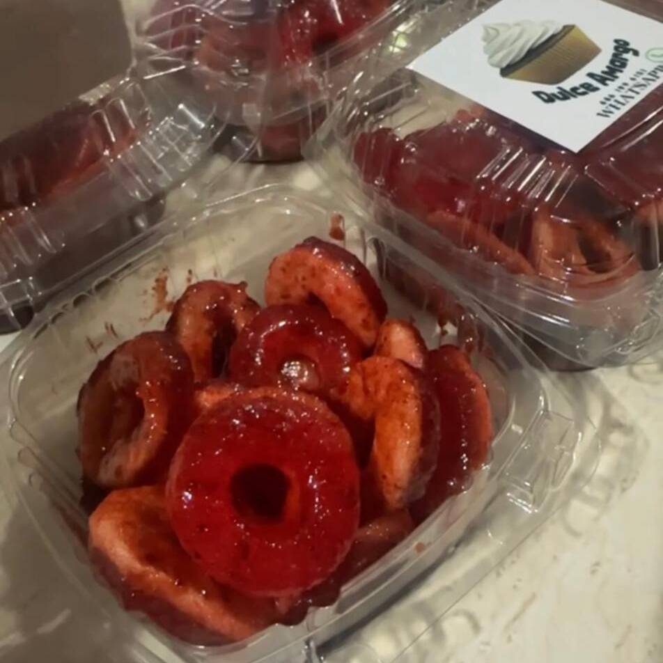 Aritos de Sandía con Pulpa de Tamarindo