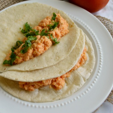 Taco de Huevito con Chile