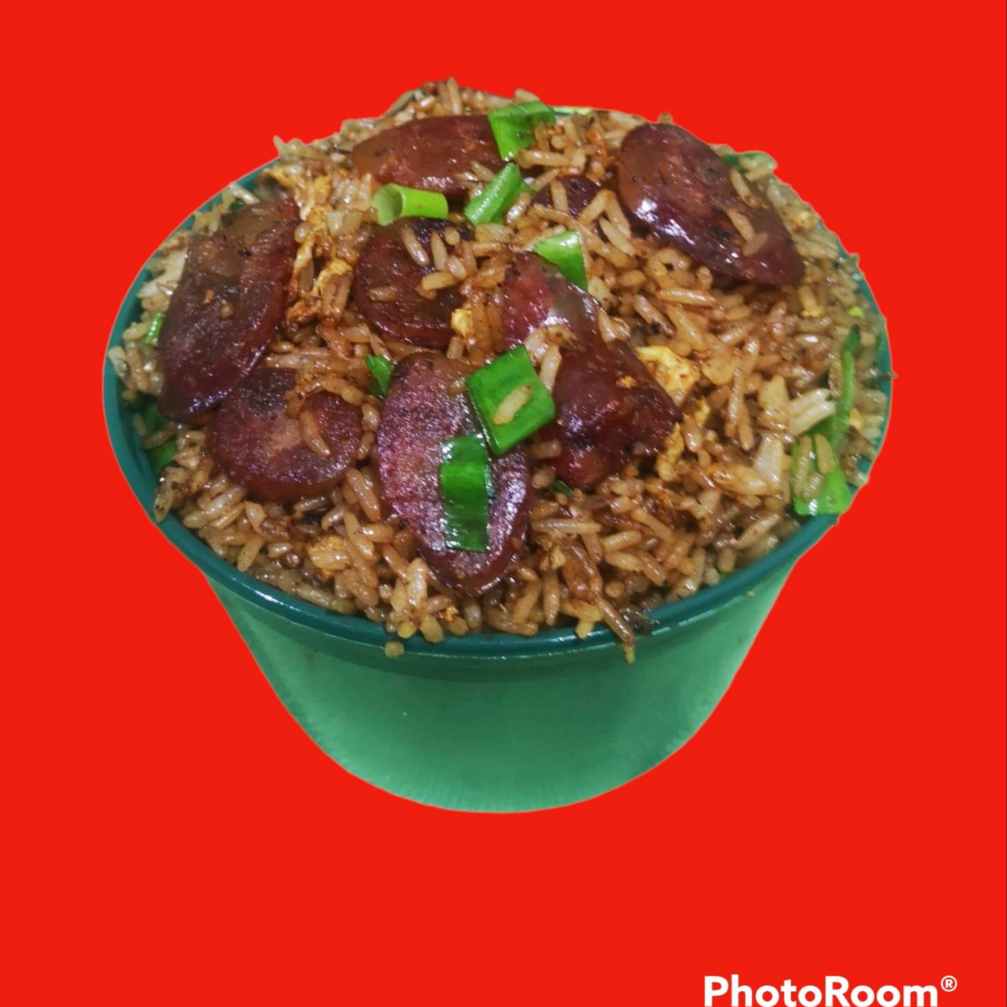 Arroz con Chorizo Chino Medio