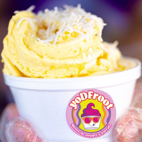 Nieve de Yogurt Piña Colada