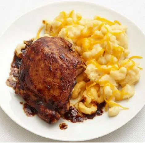 1/4 Pollo Mac y Cheese