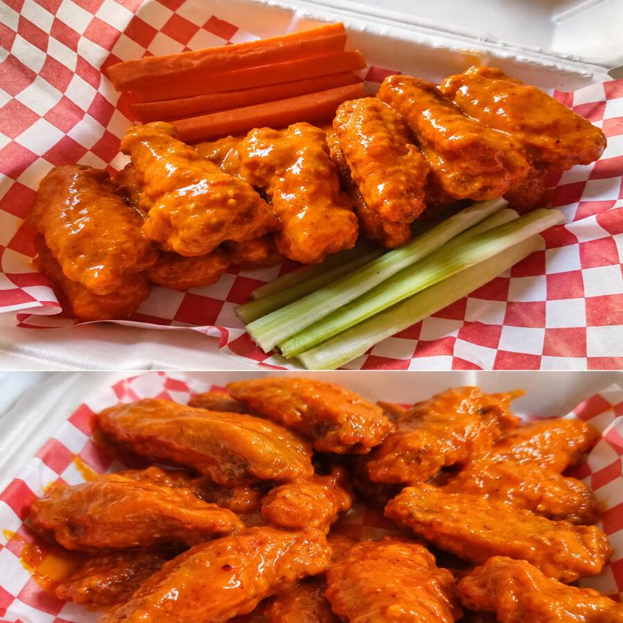 14 Alitas Mango Habanero