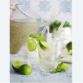 Agua de Limón con Chía 1litro