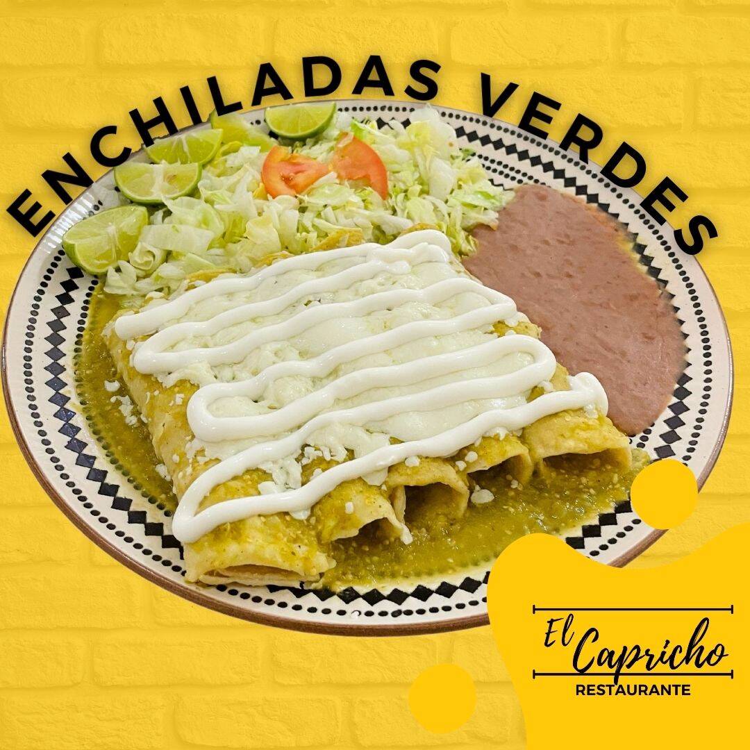 Enchiladas Suizas y Refresco 355ml