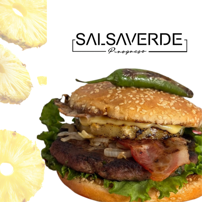 HAMBURGUESA HAWAIANA