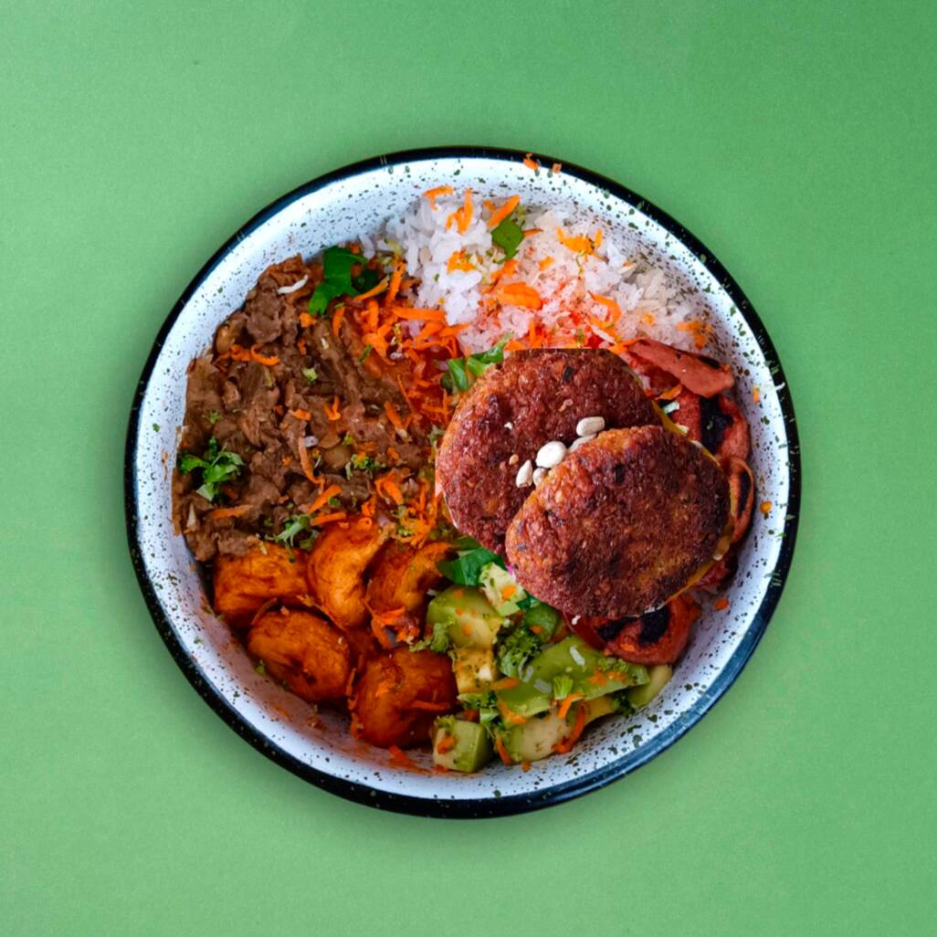 Bowl Lentejas y Falafel