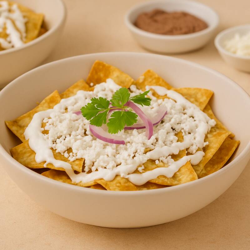 Chilaquiles Verdes Sencillos