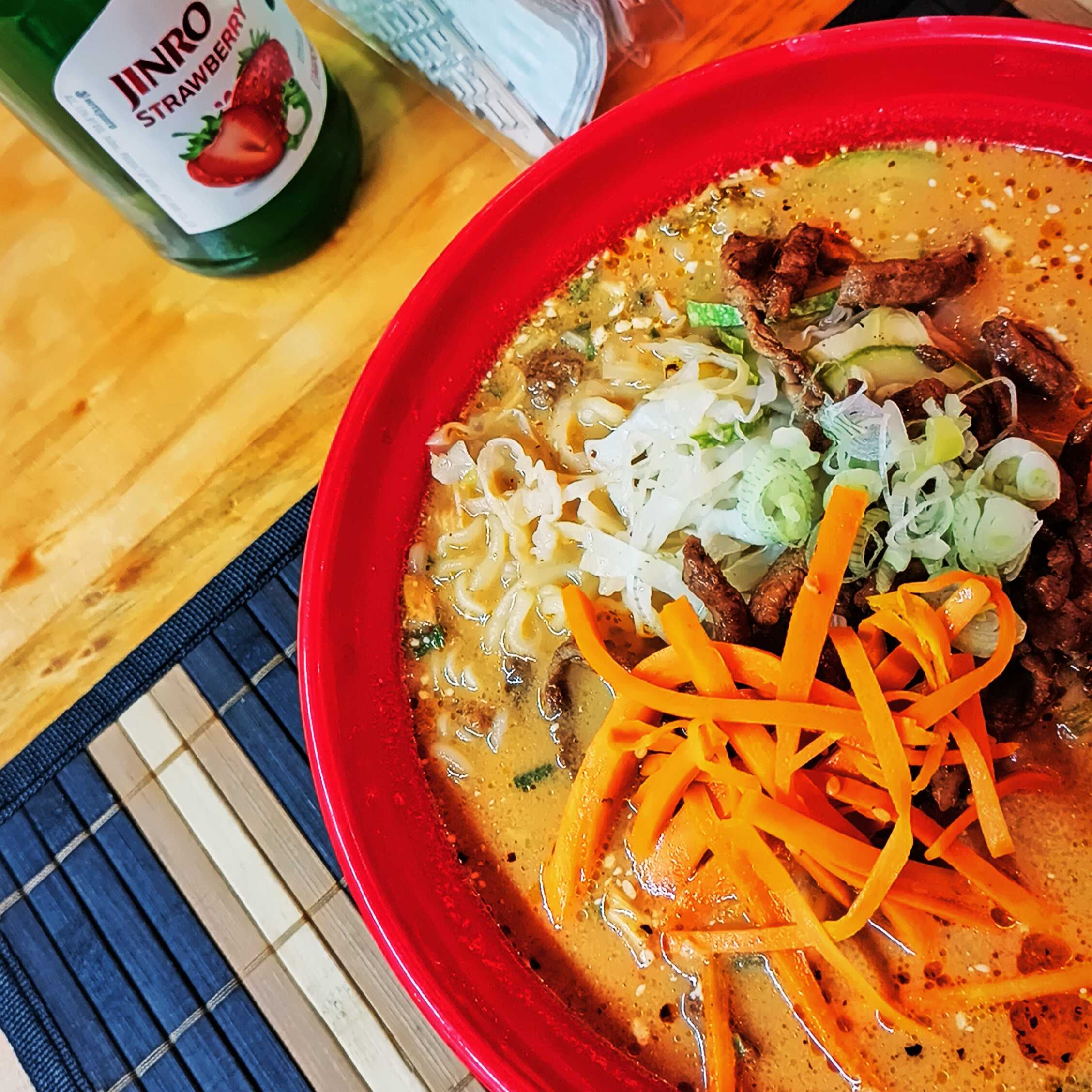 Ramen con Arrachera de Res
