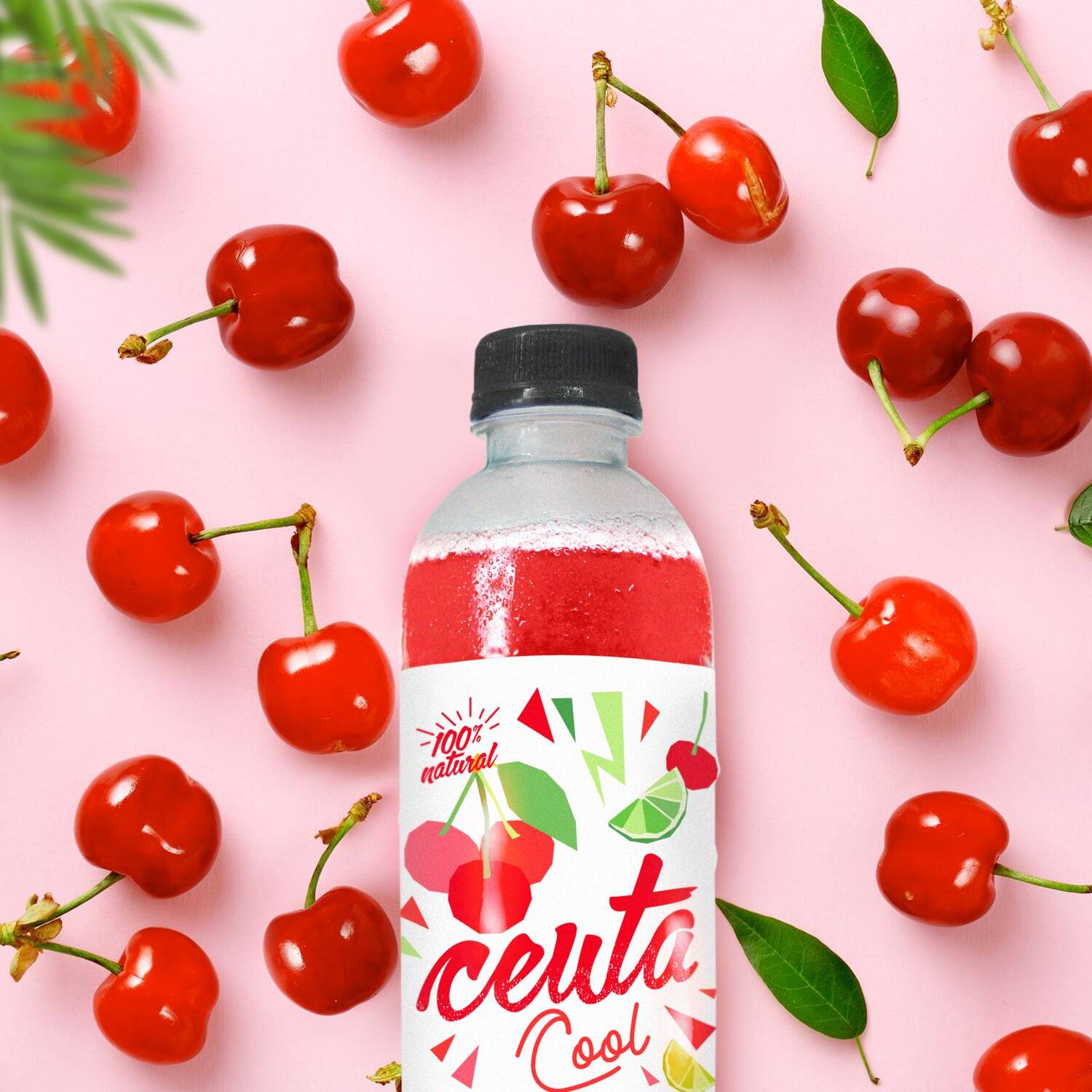 Agua de Limón-cherry 500 Ml.