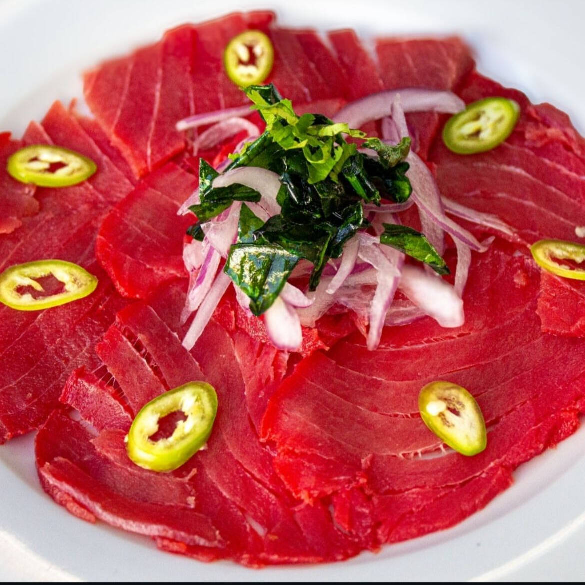 Carpaccio de Atún