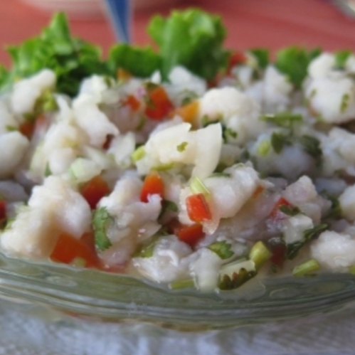 Medio kilo ceviche de pescado 500g