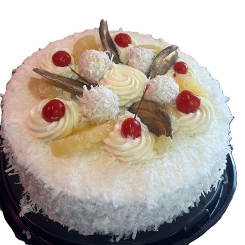 Pastel 9" Piña Colada 3 Leches.